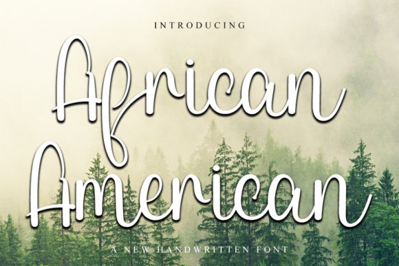 African American: A Playful Script Handwritten Font for Creative Projects