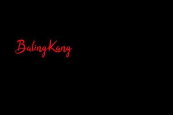 BalingKang Font Adds Elegance to Editorial Projects