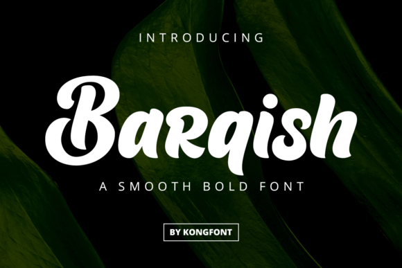 Barqish Font: Modern Script for Editorial Design