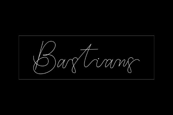 Bastians Script Font for Elegant Brand Visuals