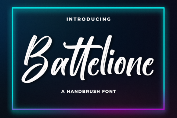 Battelione: A Script Font That Elevates Branding and Design