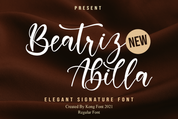 Beatriz Abilla Font: A Playful Script for Creative Campaigns