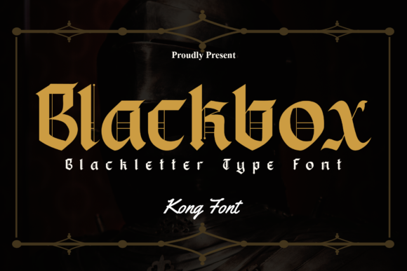 Blackbox Font: A Playful Script for Creative Crafters