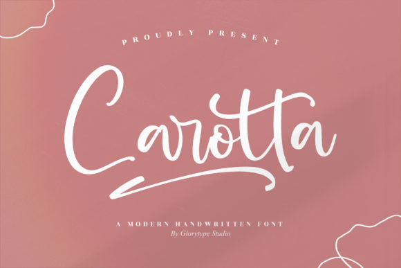 Carotta: The Modern Handwritten Font for Professional Branding
