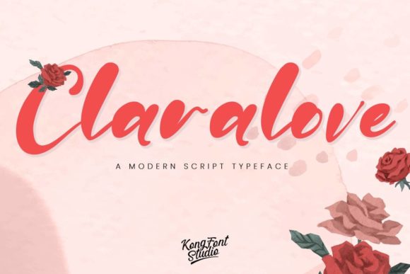 Claralove Font Review: A Playful Script for Creative Branding