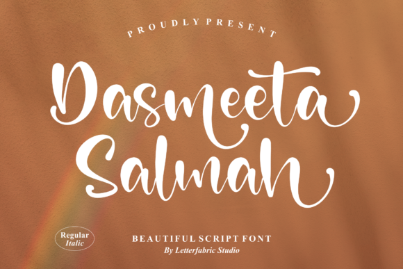 Dasmeeta Salmah: A Script Font for Digital Branding and Web Design