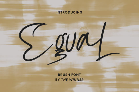 Egual Script Handwritten Font for Campaign Visuals