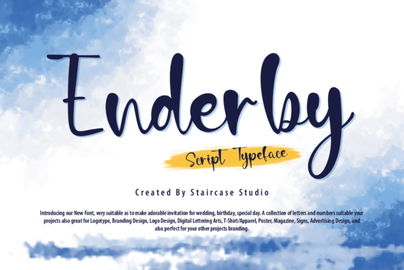 Enderby Font Review: A Stylish Script for Creative Branding
