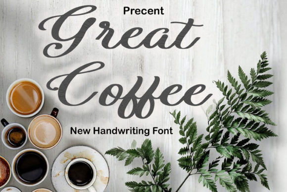 Great Coffee: A Versatile Script Font for Creative Projects