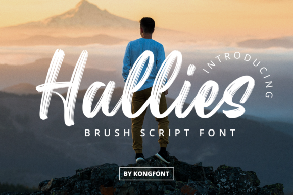 Hallies Font: A Playful Script for Creative Branding Projects