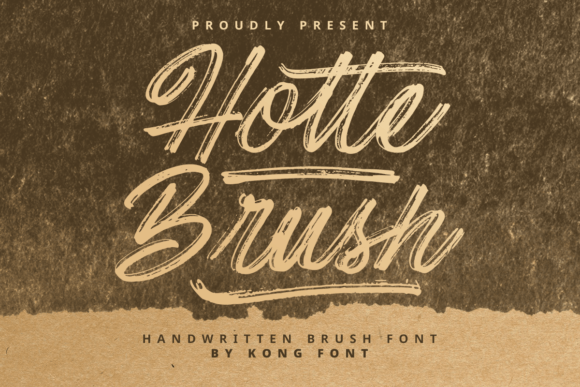 Hotte Brush Font: A Playful Script for Marketers and Designers