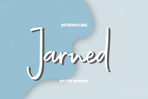 Jarned: The Paint Brushed Script Font for Refreshing Brand Visuals