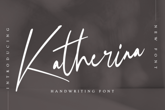 Katherina: A Premium Script Font for Modern Branding and Campaigns