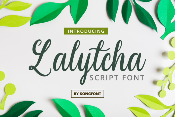 Lalytcha Font: A Playful Script for Digital Branding and Web Design