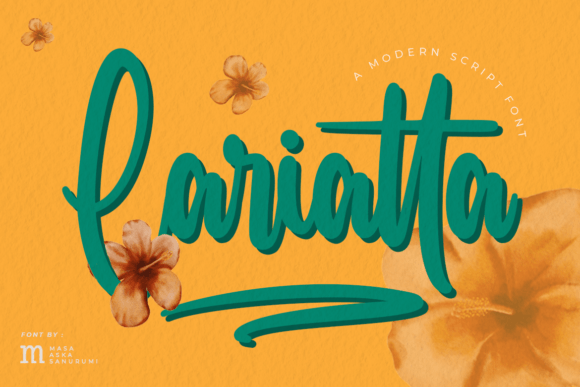Lariatta: A Script Font for Modern Digital Branding