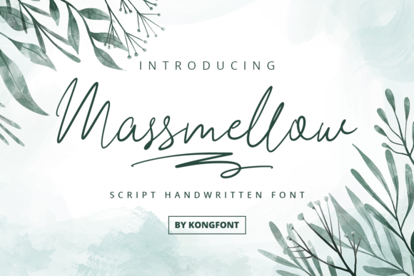 Mass Mellow: A Playful Script Font for Web Design Projects