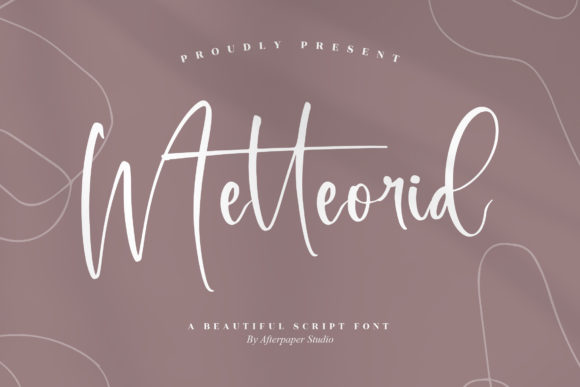 Metteorid: A Timeless Script Handwritten Font