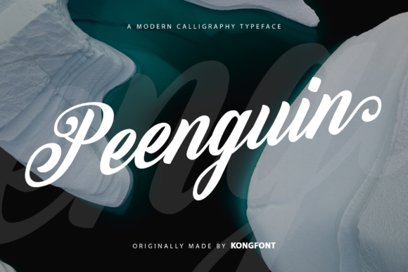 Peenguin Font: A Playful Script for Polished Branding