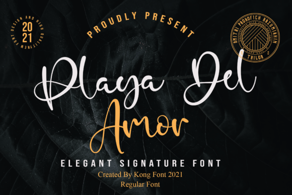 Playa Del Amor Font Review: A Versatile Script for Creative Campaigns