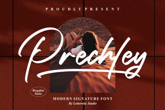 Prechley: The Script Handwritten Font for Modern Brand Identity