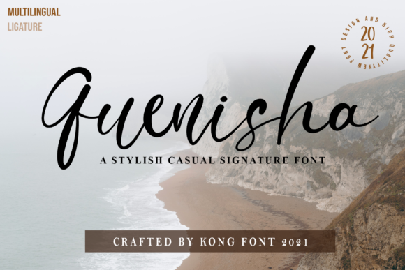 Quenisha Font: A Playful Script for Stronger Campaigns