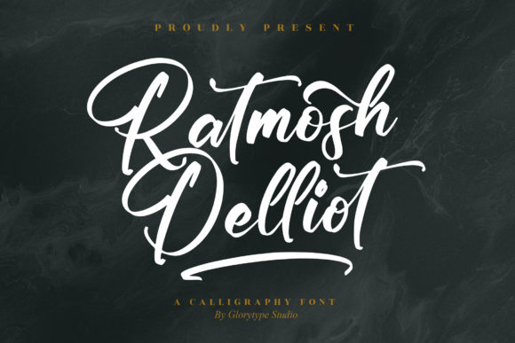 Ratmosh Delliot: A Modern Script Font for Editorial Design