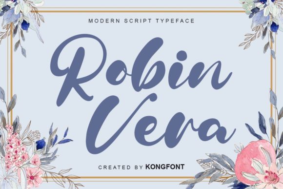 Robin Vera Font: A Stylish Script for Creative Campaigns