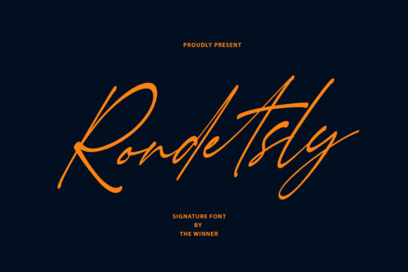 Rondetsly: The Stylish Script Handwritten Font for Boutique Branding