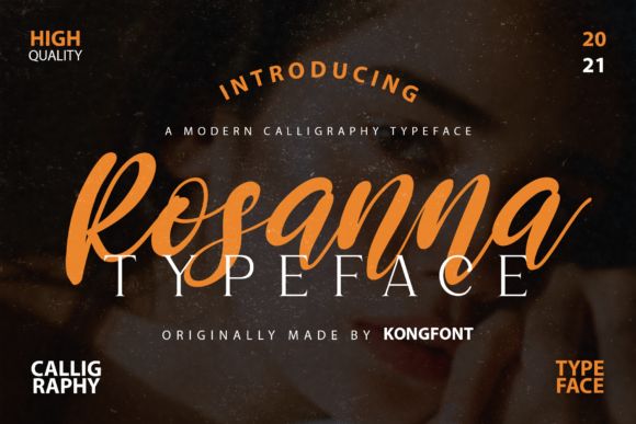 Rosanna Font: A Handwritten Script That Elevates Branding