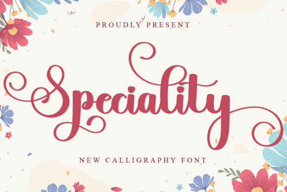 Speciality Font: A Luxurious Script for Web Design Projects