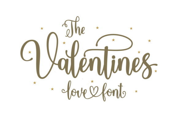 The Valentines Script Font for Romantic Branding and Invitations