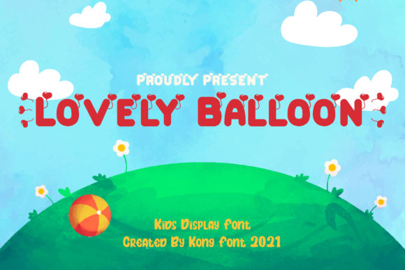 Using Lovely Balloon Font in Real-World Branding Projects