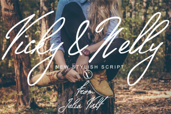 Vicky Script Font for Elegant Branding and Social Media Campaigns