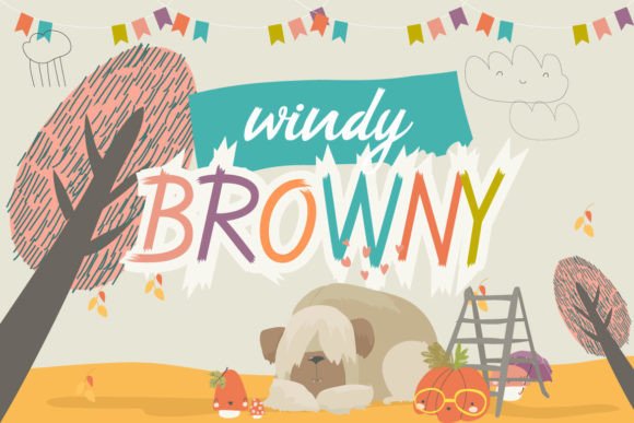 Windy Browny Font: A Playful Script for Eye-Catching Campaigns