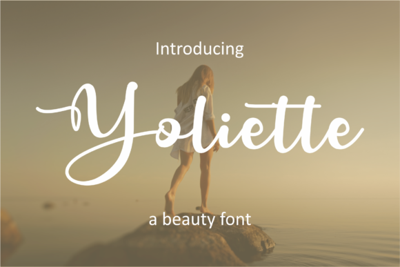 Yoliette: A Modern Script Font for Polished Brand Identity