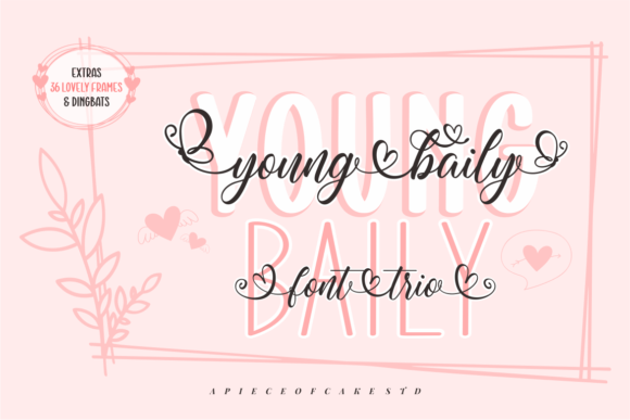 Young Baily Trio: A Stylish Typeface for Modern Marketing